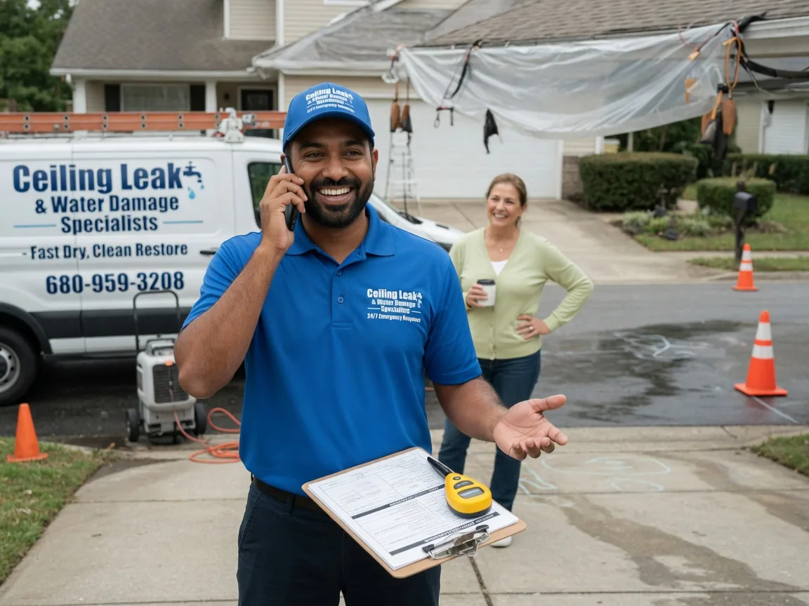 Ceiling Leak Cleanup Upton, WY FAQs